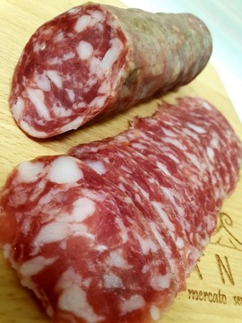 Kiełbasa dojrzewająca w winie Salami Sycylia 100gr