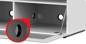 MELICONI MYTV ПОДСТАВКА СТЕКЛЯННЫЙ ШКАФ, ЧЕРНЫЙ