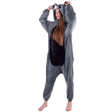 SZOP Pracz PIŻAMA Kigurumi Onesie Kombinezon Dres Damski Męski L 165-174 cm