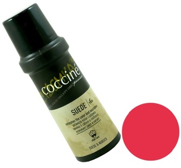 COCCINE FARBA PASTA ZAMSZ NUBUK SUEDE 26 CZERWONA