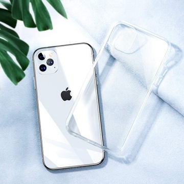 Тонкий ПРОЗРАЧНЫЙ КЕЙС + Стекло для IPHONE 11 PRO