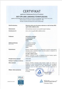 Настенный перила 200 см, нержавеющая сталь, полированный