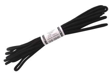Sznurówki trekkingowe MFH 110 cm, czarne, wytrzymałe, do butów wojskowych