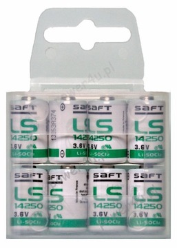 1 литиевая батарея SAFT LS14250 3,6 В LS 14250 1/2AA
