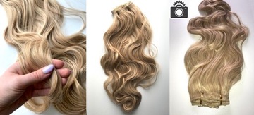 НАБОР ДЛЯ НАРАЩИВАНИЯ ВОЛОС Зажимы «Волны» 7 прядей 160г