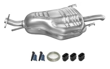 OPEL ZAFIRA A 1.6 1.8 2.2 (99-05) TŁUMIK KOŃCOWY