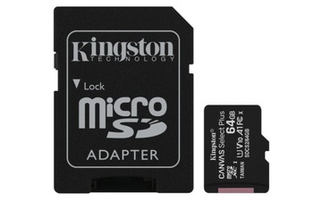 Карта памяти Kingston micro SD SDCS2 64 ГБ UHS