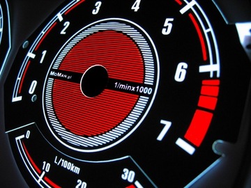 Циферблаты счетчиков цвета индигло BMW E34 и E32 MoMan
