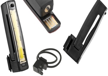 Задний фонарь Knog PLUS черный USB