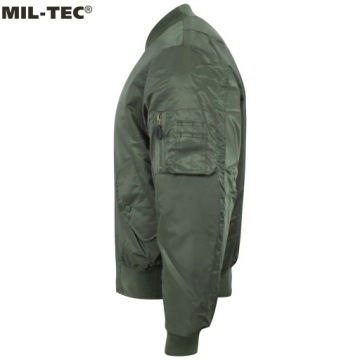 КУРТКА ВОЕННОГО ПИЛОТА MA1 АРМИИ США FLEK FLYERS MIL-TEC OLIVE XL