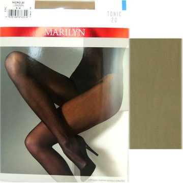 Marilyn Tonic 20 R3/4 modne rajstopy micro london