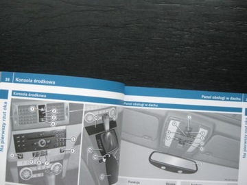 MERCEDES GLK X204 2010-2012 Polska książka obsługi