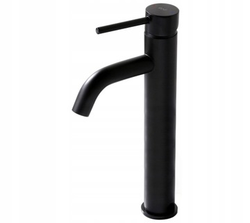 REA LUNGO HIGH BLACK смеситель для умывальника