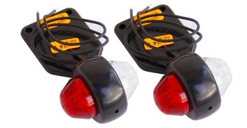 Zestaw Lampa obrysowa Lawety Pomoc Przyczepki Przyczepy Naczepy Obrysówka 2