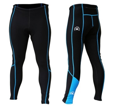 Męskie SPODNIE Rowerowe #BLACK# Stanteks 074 r.M