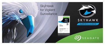 Жесткий диск для видеонаблюдения SEAGATE SKYHAWK 2 ТБ ST2000VX008