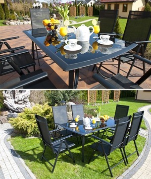 САДОВАЯ МЕБЕЛЬ стол + 6 стульев САДОВЫЙ КОМПЛЕКТ