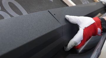 Желобная планка PN80 Budmat, коричневая обработка D-MATT