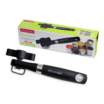 Otwieracz do puszek Kamille czarny KM-5067