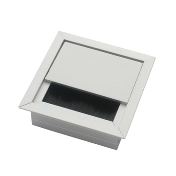 PRZEPUST KABLOWY WPUSZCZANY ALU 80x80MM x4 SZT