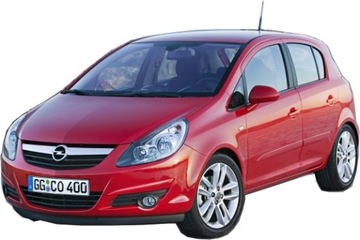 OPEL CORSA D 5 DRZWI 06-11r POKROWCE SAMOCHODOWE