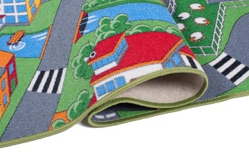 КОВЕР 200Х300 КОВРЫ ДЕТСКИЕ ФЕРМА ГОРОДА УЛИЦЫ