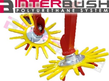 Звездочки для прополочных машин, очень прочные, сертификат FV.