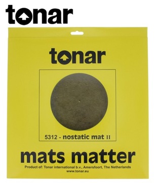 ВОЙЛОЧНЫЙ КОВРИК SLIPMATA ДЛЯ ПРОИГРЫВАТЕЛЯ ТОНАР НОСТАТИК