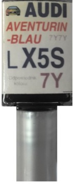 AUDI LX5S 7Y AVENTURINBLAU LAKIER SAMOCHODOWY ZAPRAWKA DO RYS 10 ML ARA