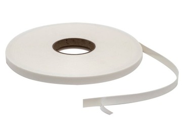 19mm TAŚMA DWUSTRONNA biała PIANKOWA rolet luster