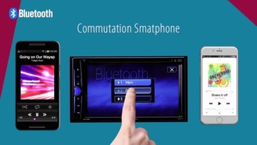 PIONEER AVH-A200BT RADIO SAMOCHODOWE USB DVD 2DIN