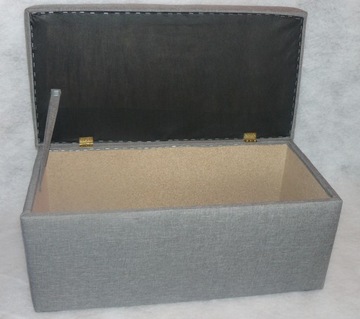 ПУФ, ОТКРЫВАЮЩАЯСЯ КОРОБКА, СКАМЬЯ ДЛЯ ХРАНЕНИЯ, РАЗМЕР ПЛЮШ