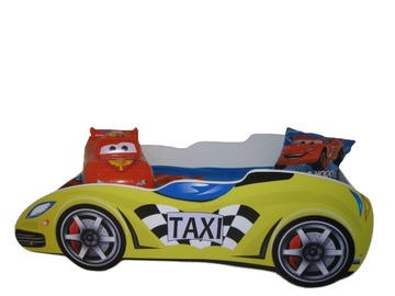 SAMOCHÓD Łóżko dziecięce TAXI 140x70 AUTO