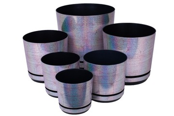 ДЕКОР диаметр цветочного горшка 12 см лунного цвета