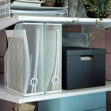 Папка ИКЕА ДРОНДЖОНС 2 шт. БЕЛАЯ.