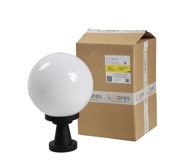 Lampa ogrodowa stojąca Luna Ball Plinto 20cm E27