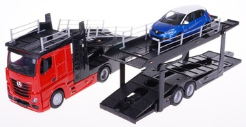 MERCEDES-BENZ ACTROS TIR LAWETA 1:43 RENAULT CAPTU