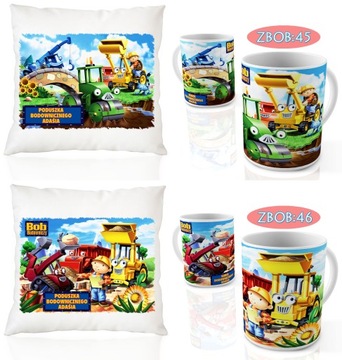 НАБОР КРУЖКА ПОДУШКА ПОЖАРНЫЙ СЭМ + ИМЯ ОТЛИЧНЫЙ ПОДАРОК ​​ДЛЯ ДЕТЕЙ-ЛЮБИТЕЛЕЙ