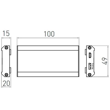 Беспроводной светодиодный светильник COMA IR LED Panel Lamp