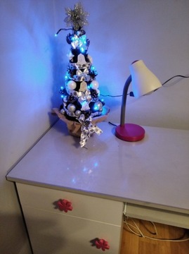 ШИШКА в цветочном горшке, украшенная и украшенная елочкой, 45 СМ