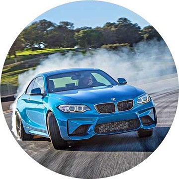 OPŁATEK na tort logo BMW front auta + imię i wiek