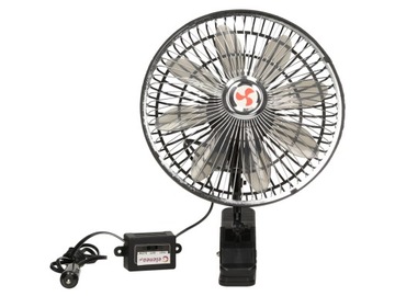 ПОВОРОТНЫЙ ВЕНТИЛЯТОР 2x10 СМ 24 В/8 Вт ДВОЙНЫЕ ВЕНТИЛЯТОРЫ ДЛЯ АВТОБУСОВ И ГРУЗОВИКОВ МДП