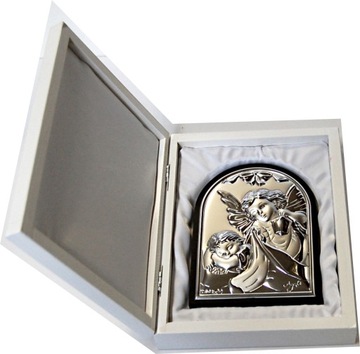 СЕРЕБРЯНАЯ КАРТИНА XXL В ДЕРЕВЯННОЙ КАССЕТЕ С ГРАВИРОВКОЙ