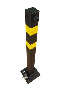 SŁUPEK BLOKADA PARKINGOWA SKŁADANA 65CM KŁÓDKA