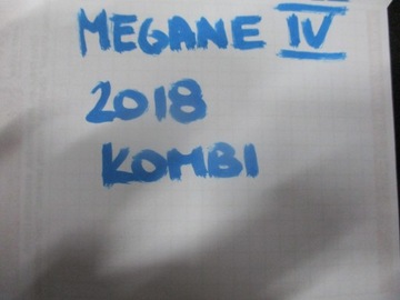 ČALOUNĚNÍ DVEŘE RENAULT MEGANE 4 18R KOMBI PŘEDNÍ