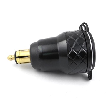 PRZEJŚCIÓWKA DIN WOLTOMIERZ 2x USB 2,1A MOTOCYKL