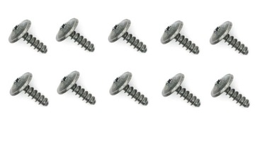 10x WKRĘT MONTAŻOWY TORX ŚRUBA SPINKA DO OSŁONA NADKOLE ZDERZAK PŁYTA 5x16