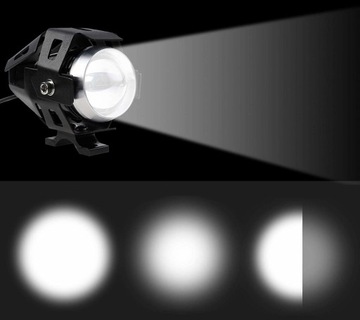 2 галогенные светодиодные фары для мотоциклов CREE XML