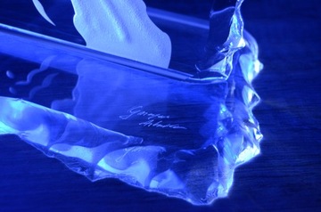 PERCH - Стеклянный светодиодный светильник ручная резьба ПОДАРОК