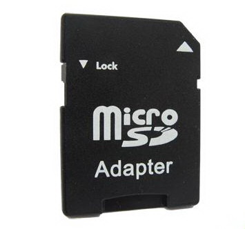 Адаптер карты памяти Micro SD/SDHC/SDXC на SD для ТВ-камеры, DVD, черный